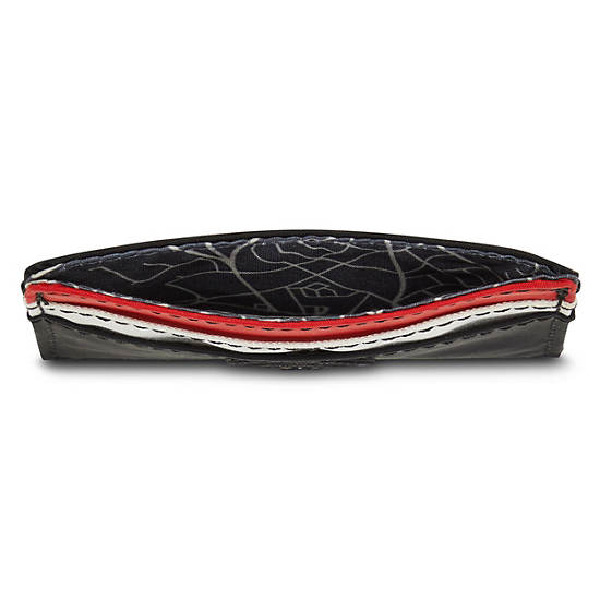 Sacs Kipling Cardy Card Holder Noir Rouge | FR 1163TC